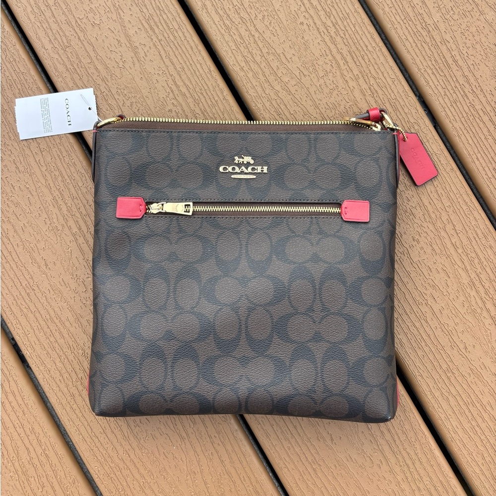 NWT Rowan Coach File Bag